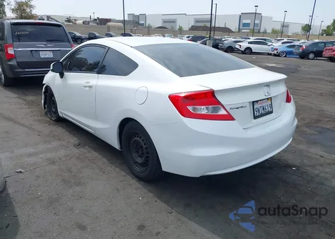 2012 Honda Civic Lx из США, поврежденный, VIN 2HGFG3B56CH544732